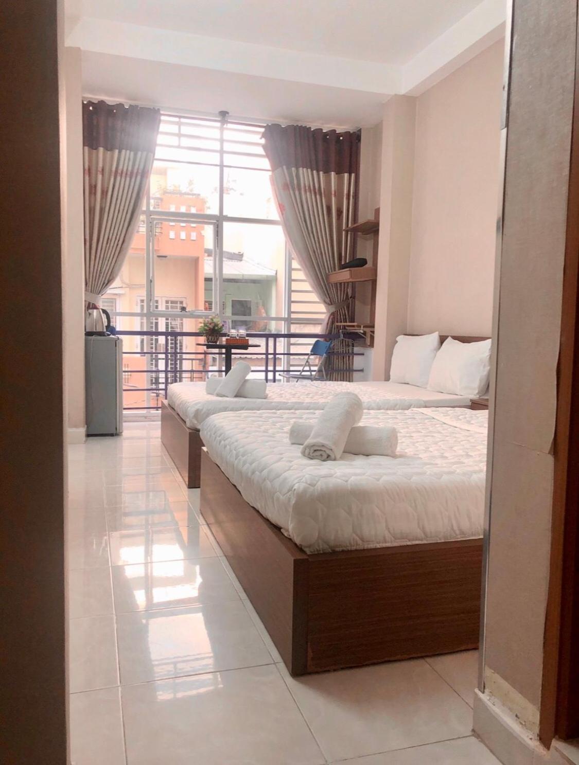 Thanhha Guesthouse At Bui Vien Walking Street Ho Si Minh-város Kültér fotó